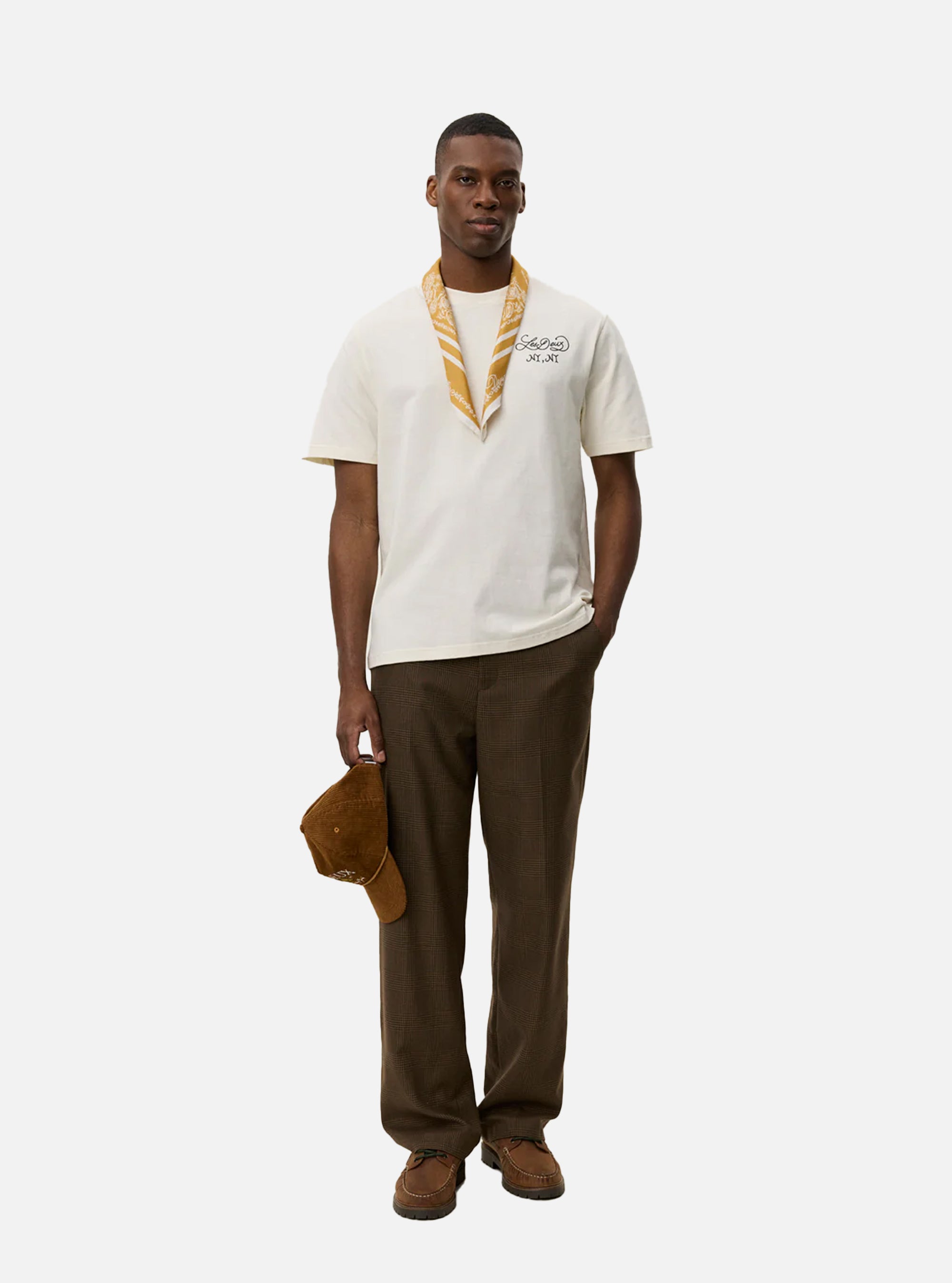 Camiseta Orchard en color marfil de Les Deux