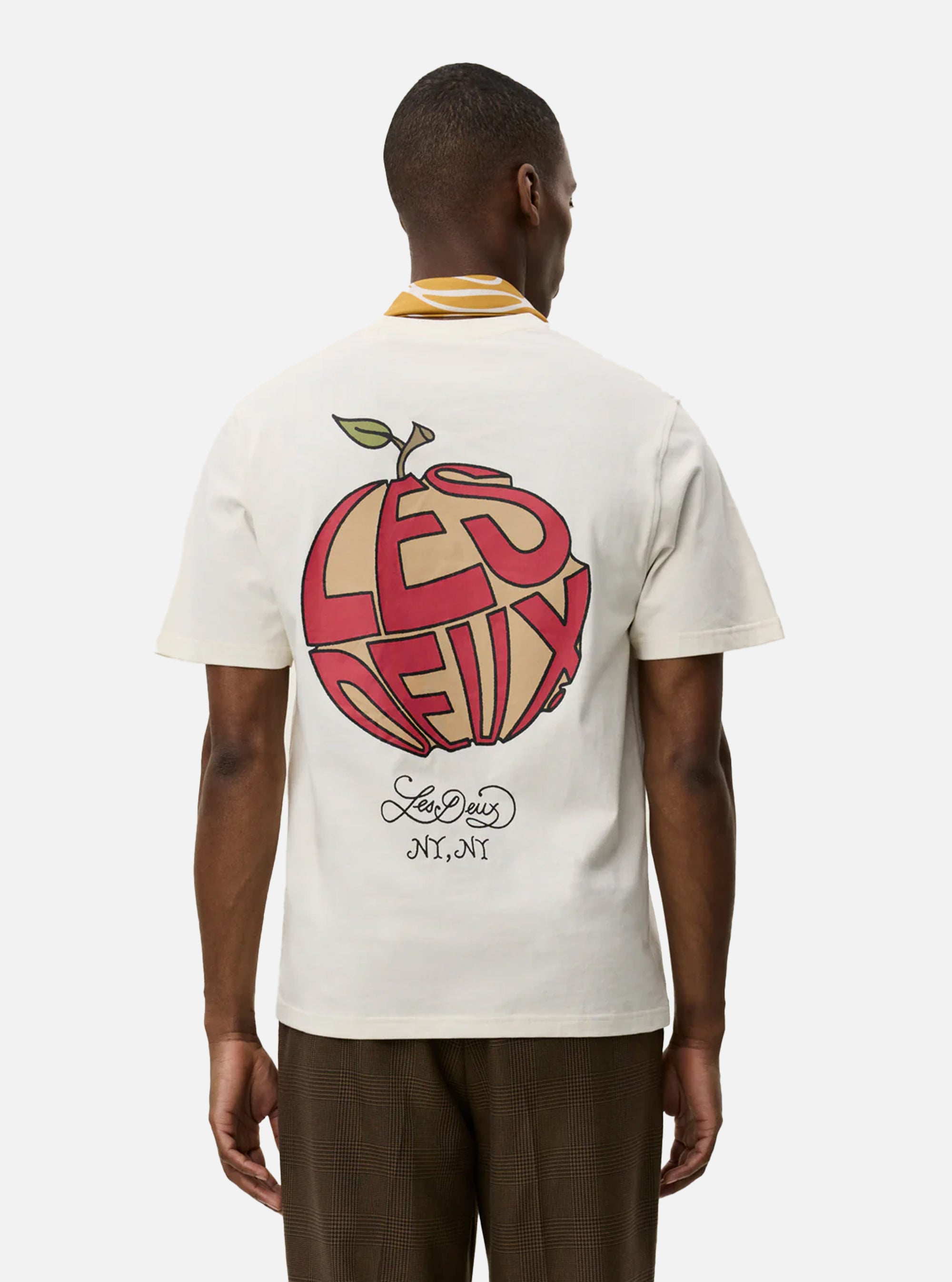 Camiseta Orchard en color marfil de Les Deux