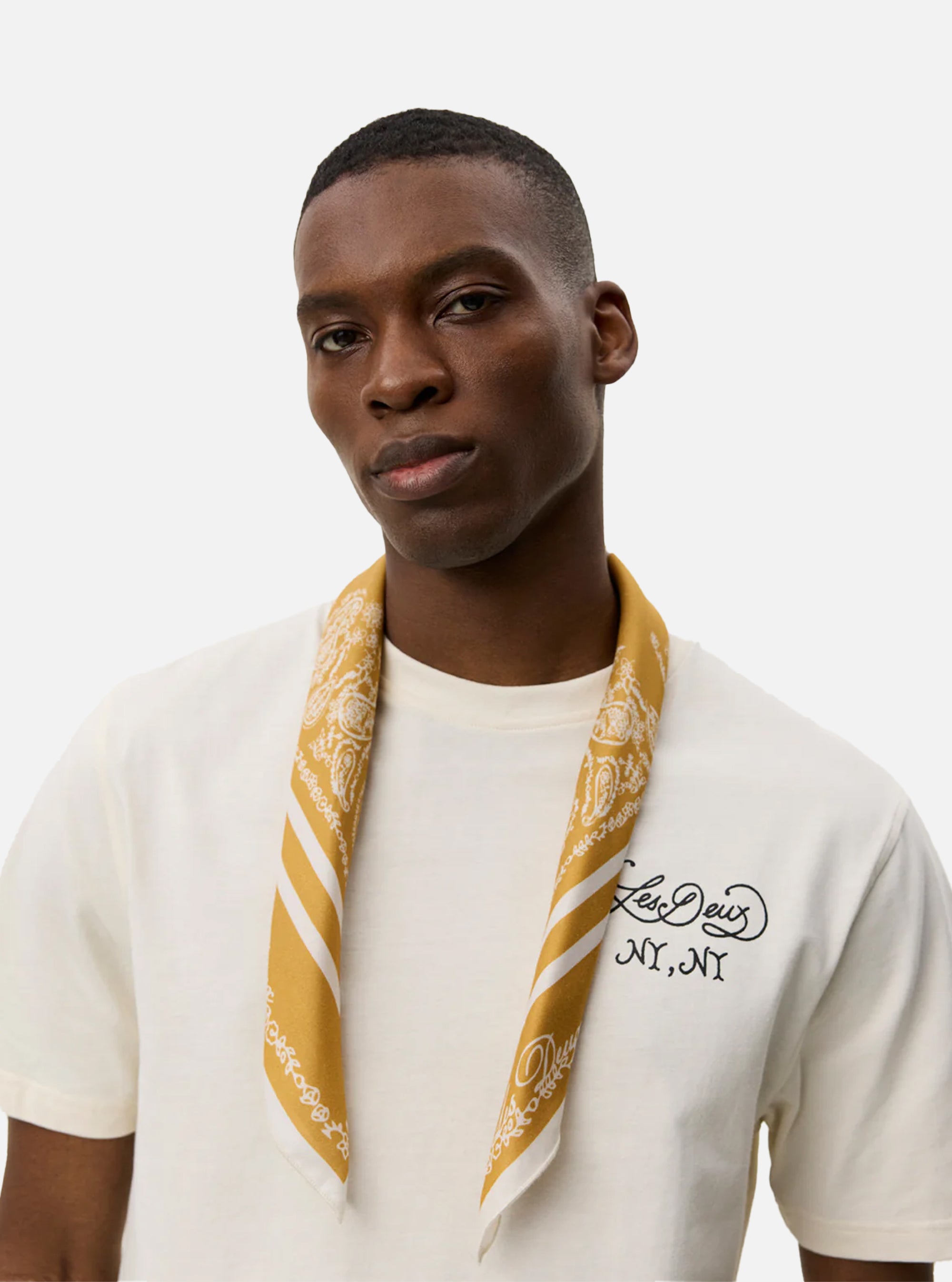 Camiseta Orchard en color marfil de Les Deux