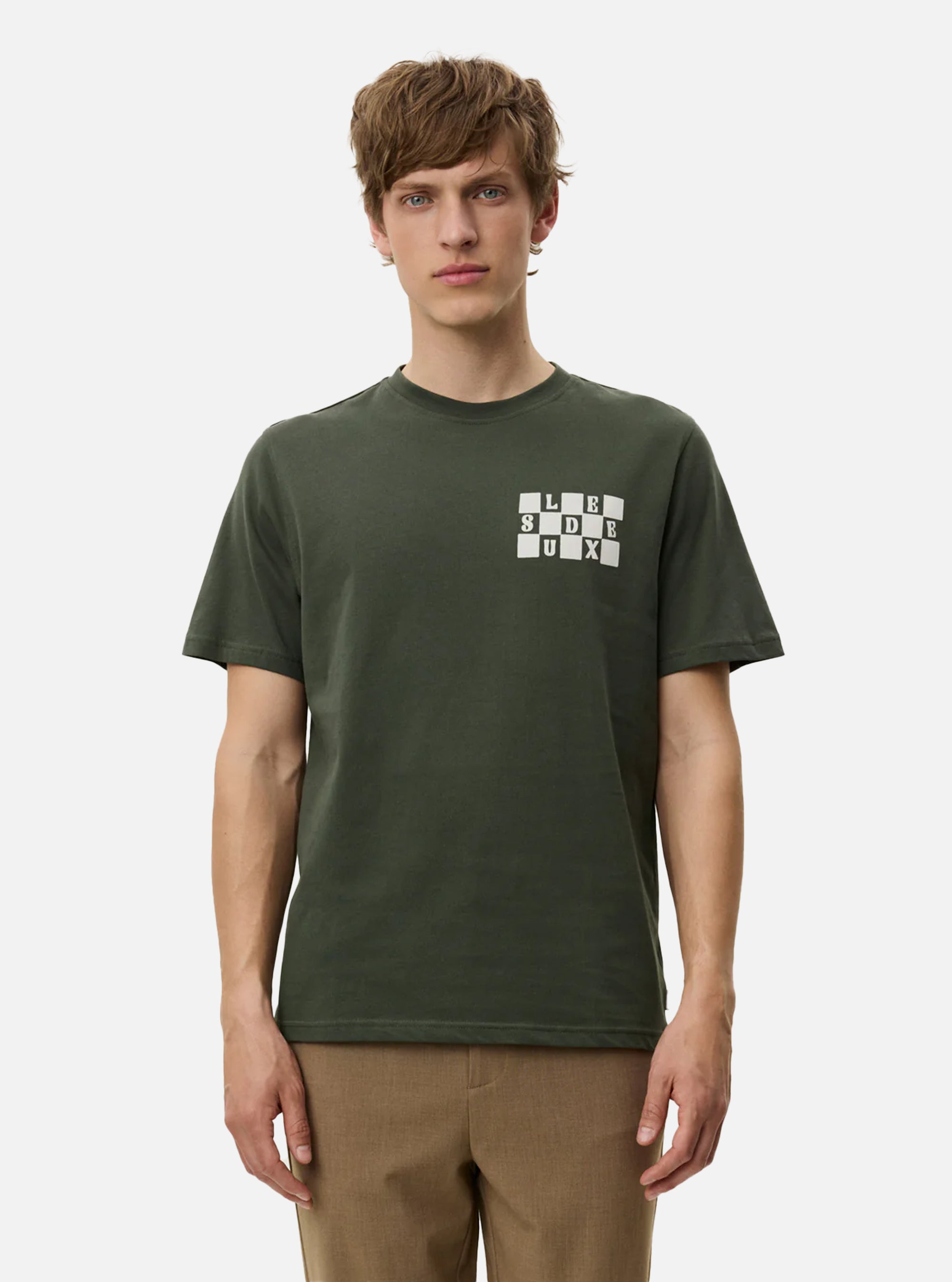 Camiseta verde Rook de Les Deux