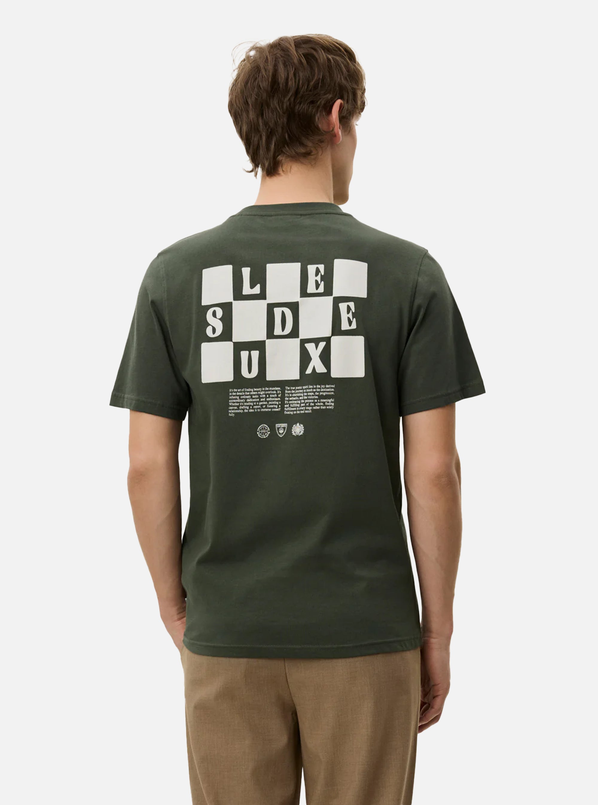 Camiseta verde Rook de Les Deux