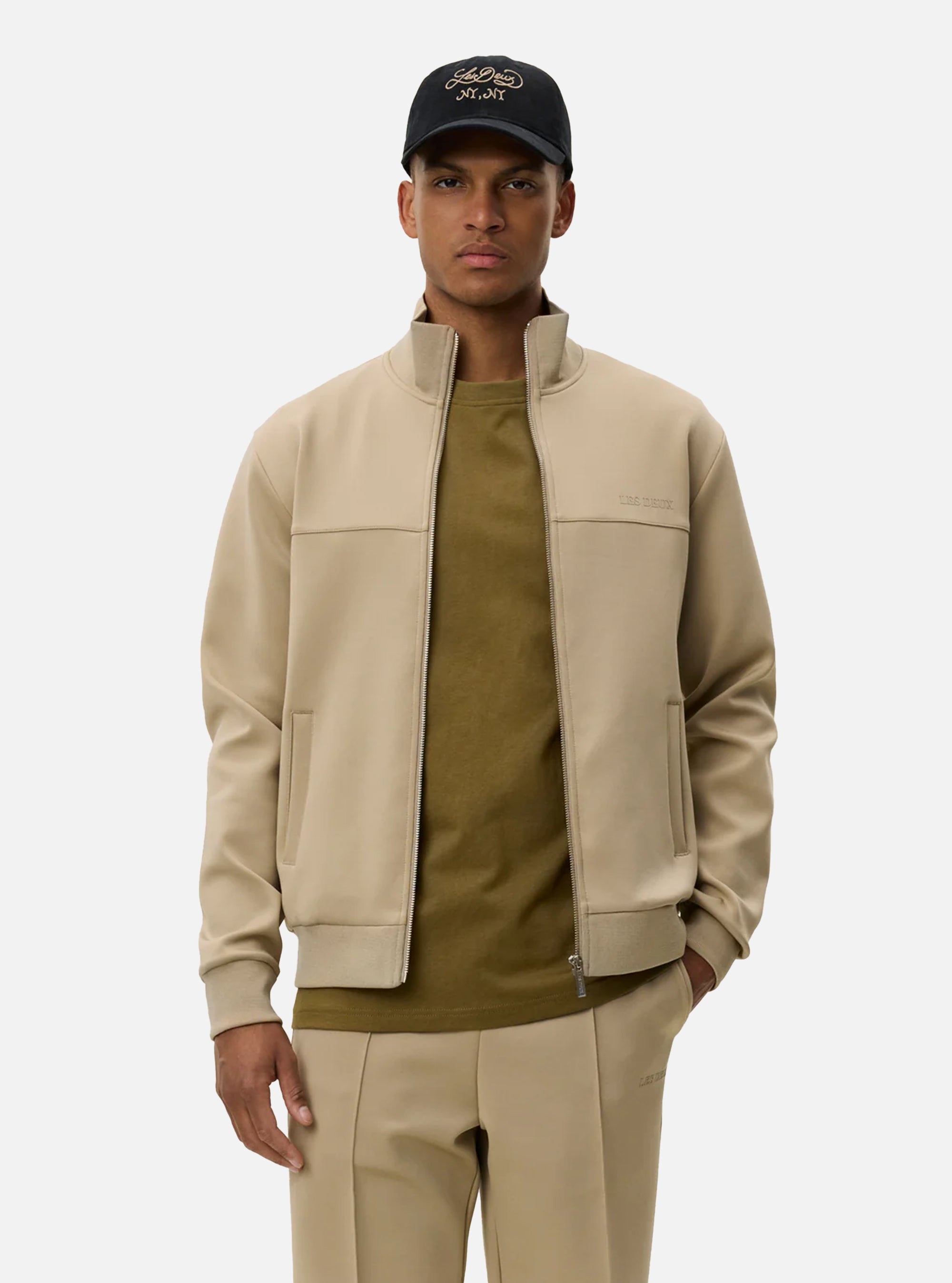 Chaqueta deportiva Ballier en color arena de Les Deux