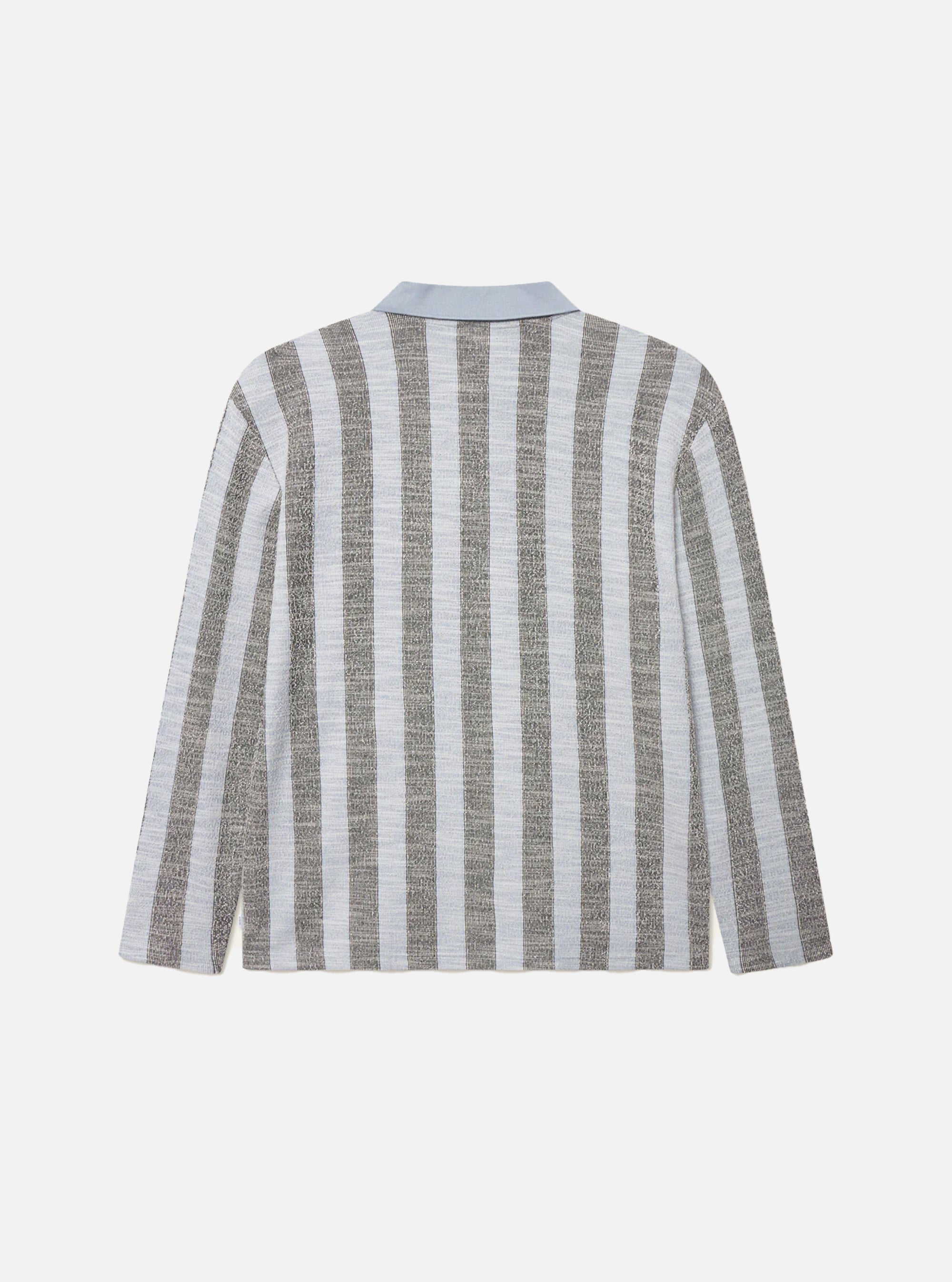 Polo Bowie azul de manga larga tipo jersey de Les Deux