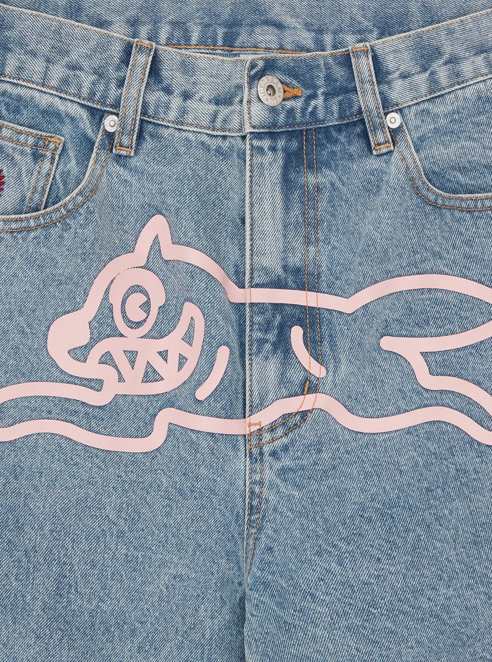 Pantalón Denim Double Scoop Heavy Wash Blue de ICECREAM