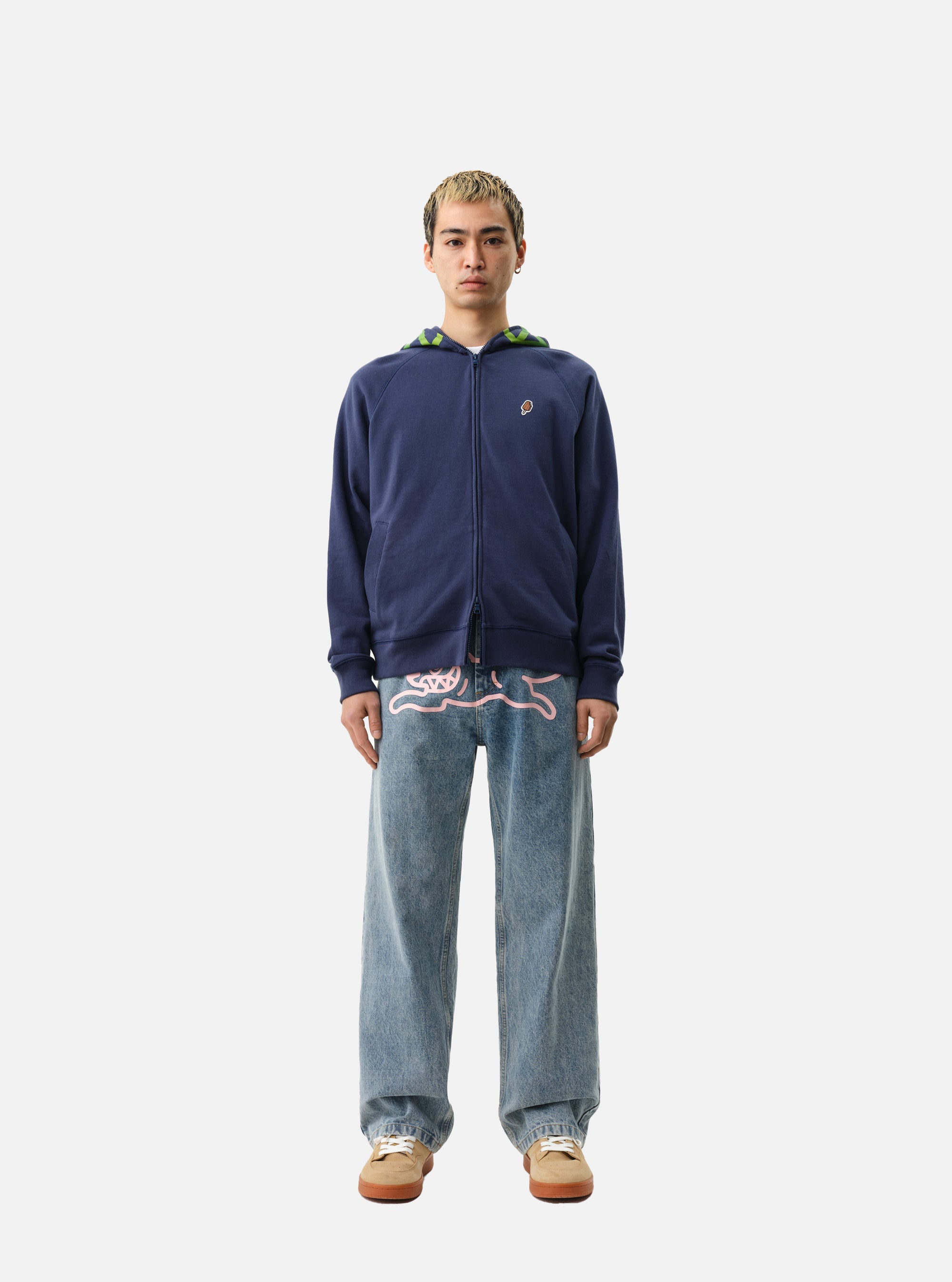 Pantalón Denim Double Scoop Heavy Wash Blue de ICECREAM
