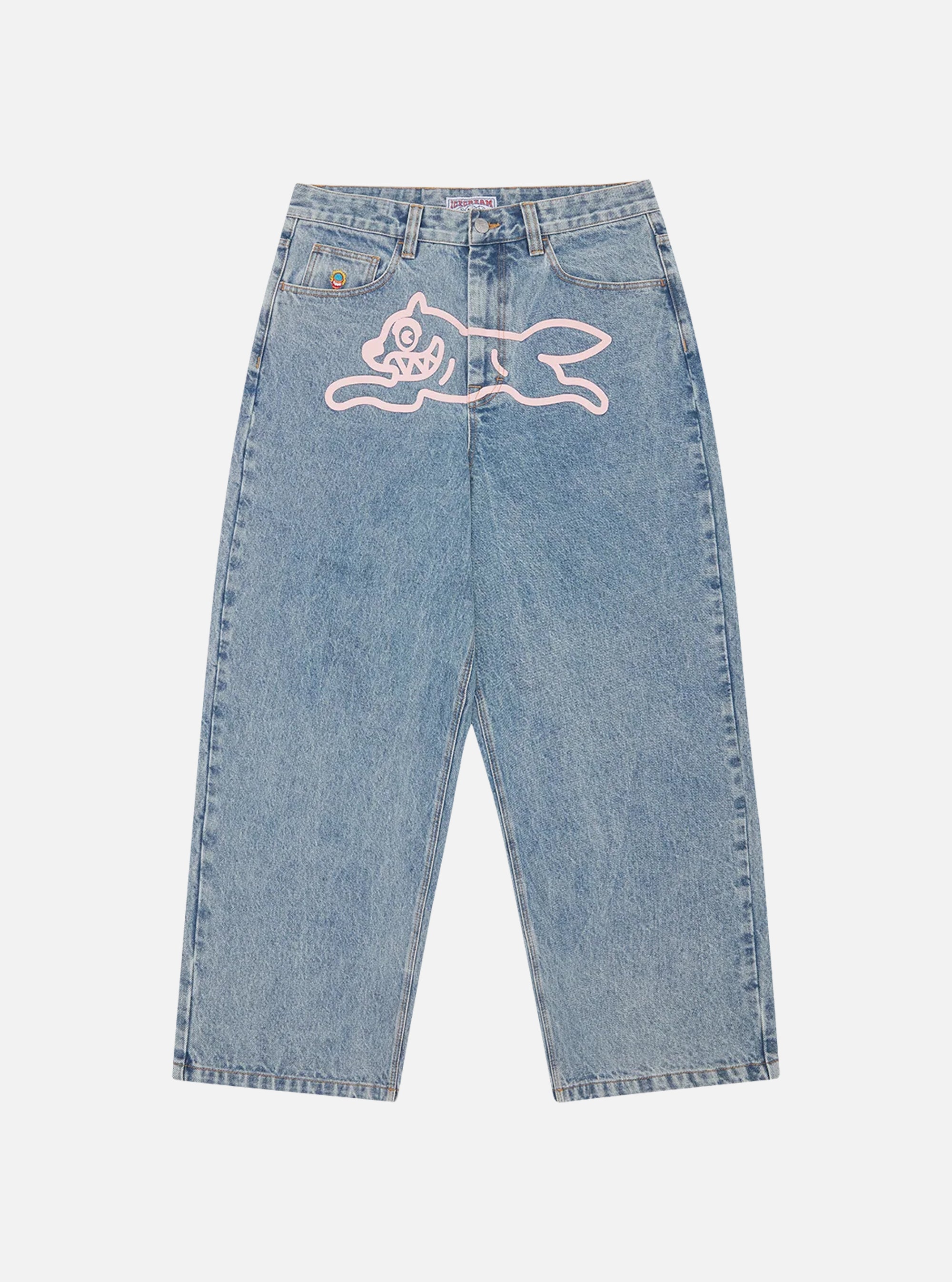 Pantalón Denim Triple Scoop Heavy Wash Blue de ICECREAM