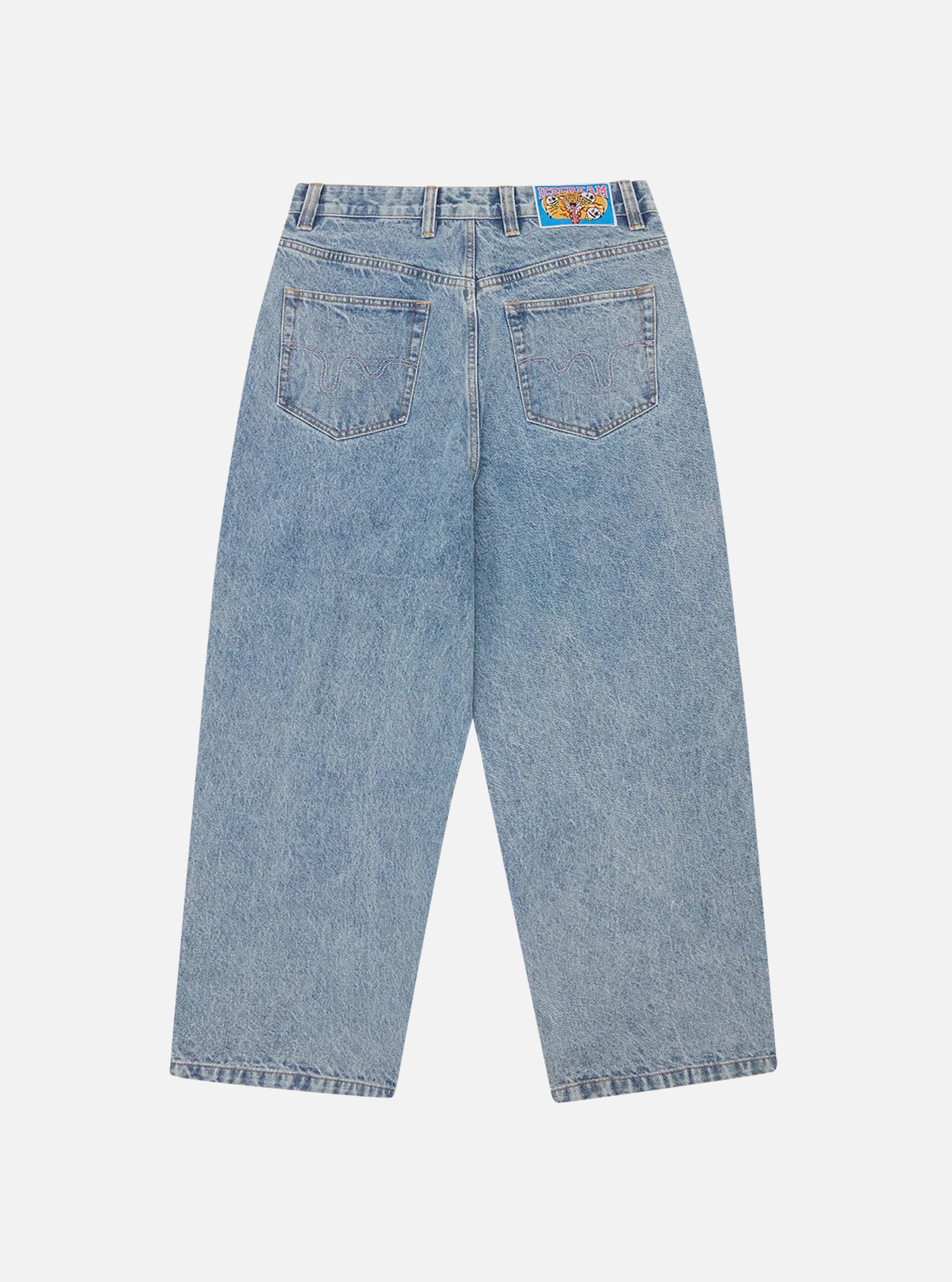 Pantalón Denim Triple Scoop Heavy Wash Blue de ICECREAM