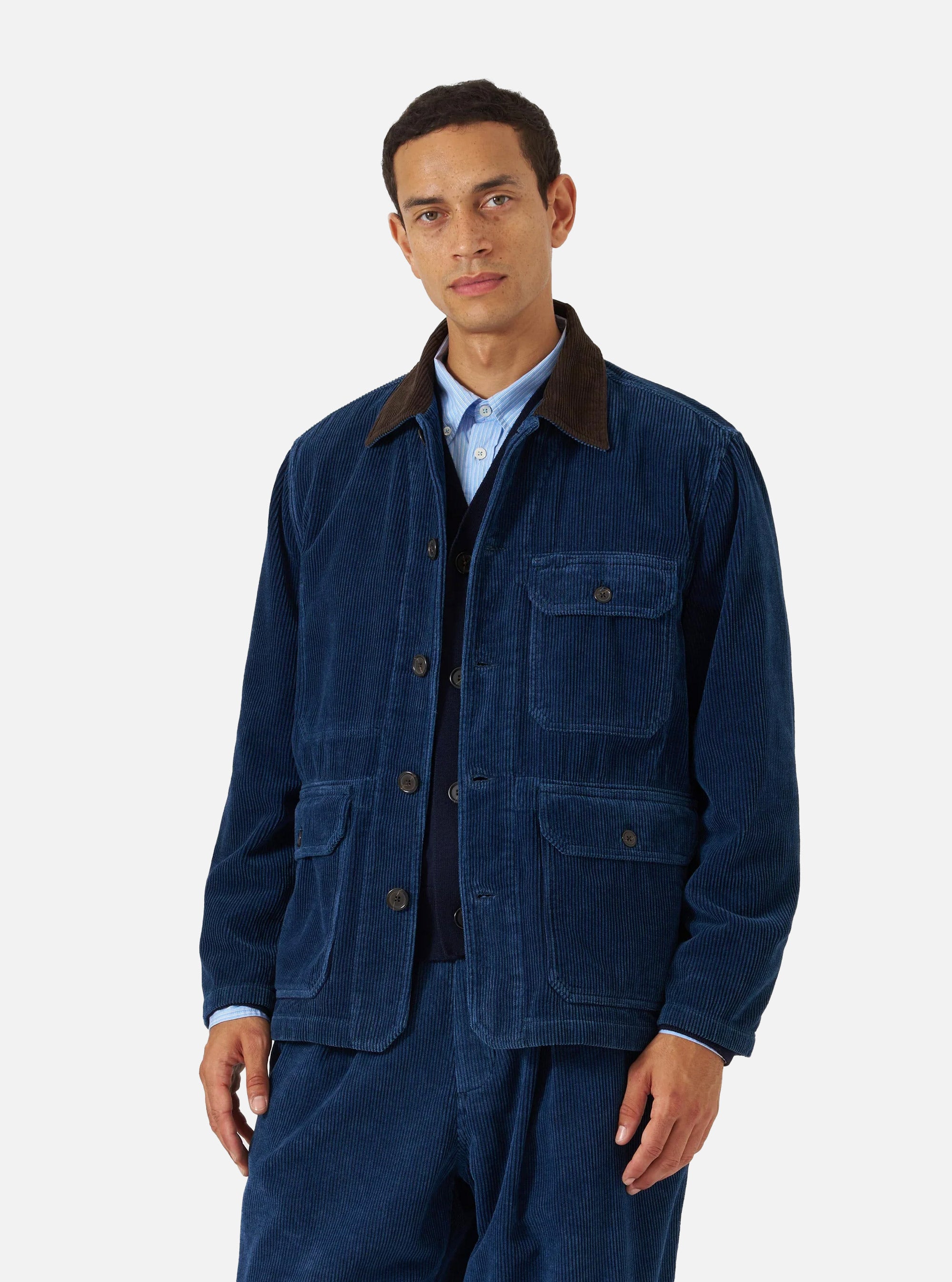 Chaqueta Utility de pana reciclada de Universal Works