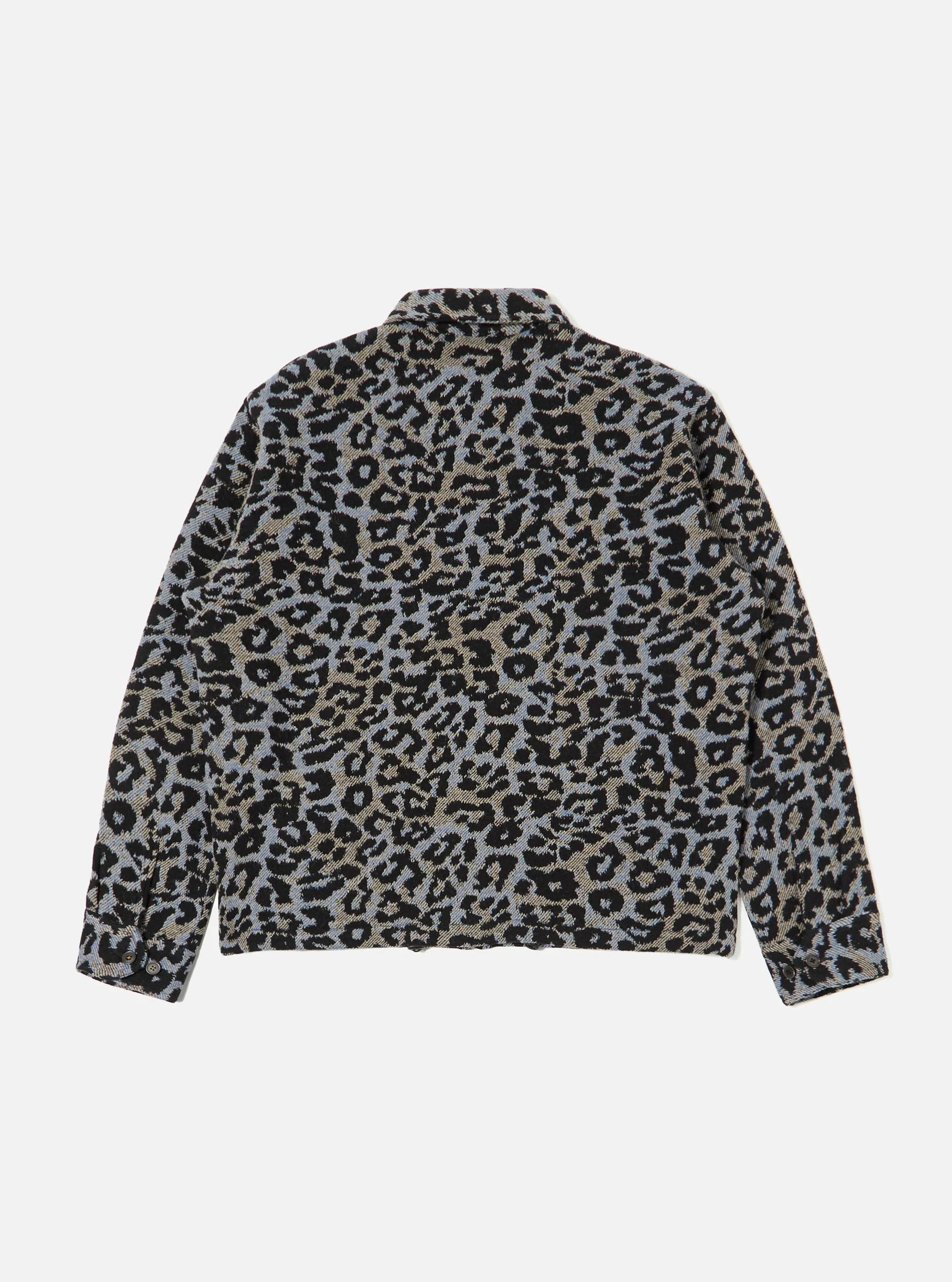 Chaqueta Club en estampado de leopardo de Universal Works