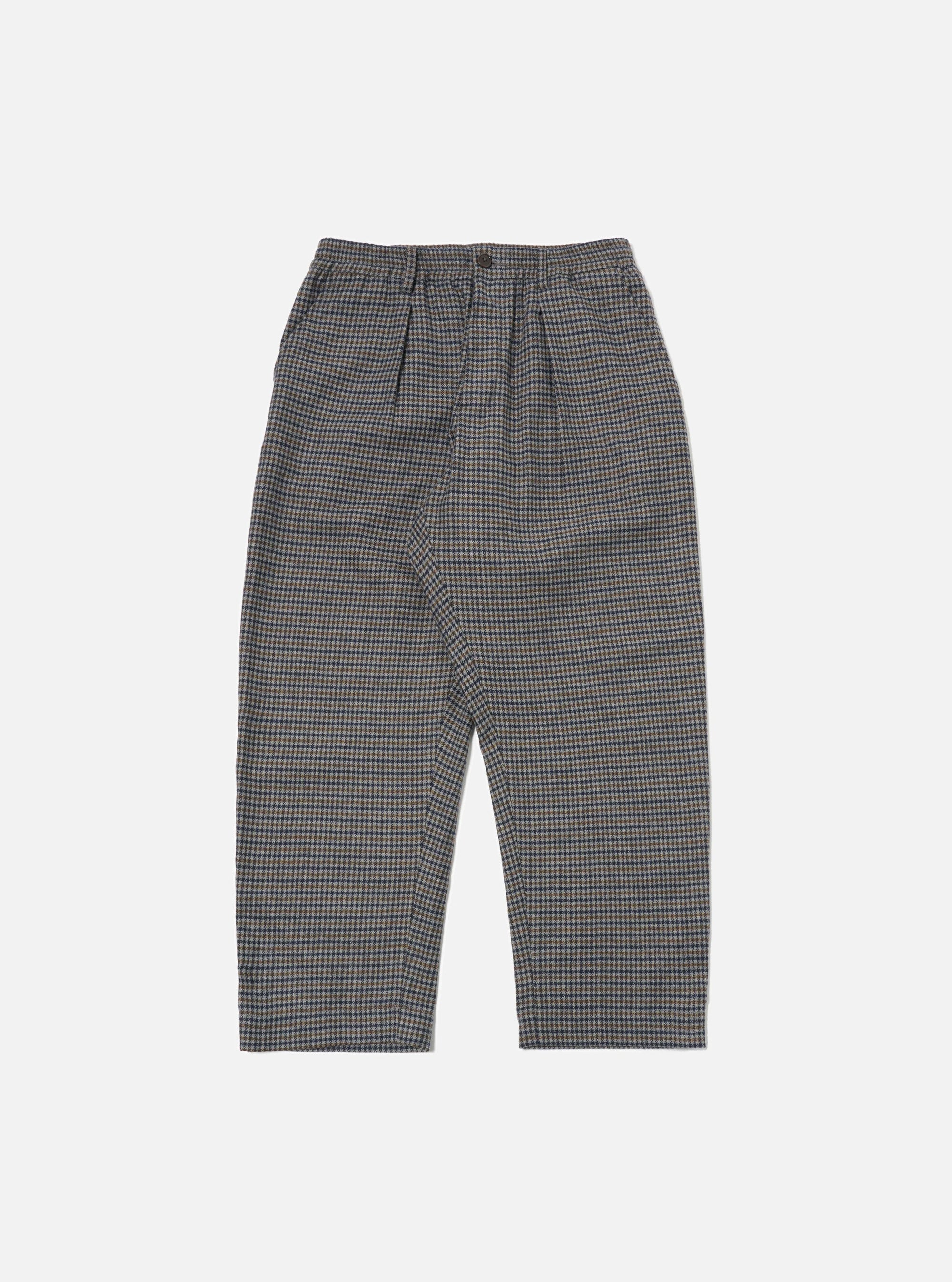 Pantalón Oxford pata de gallo de Universal Works