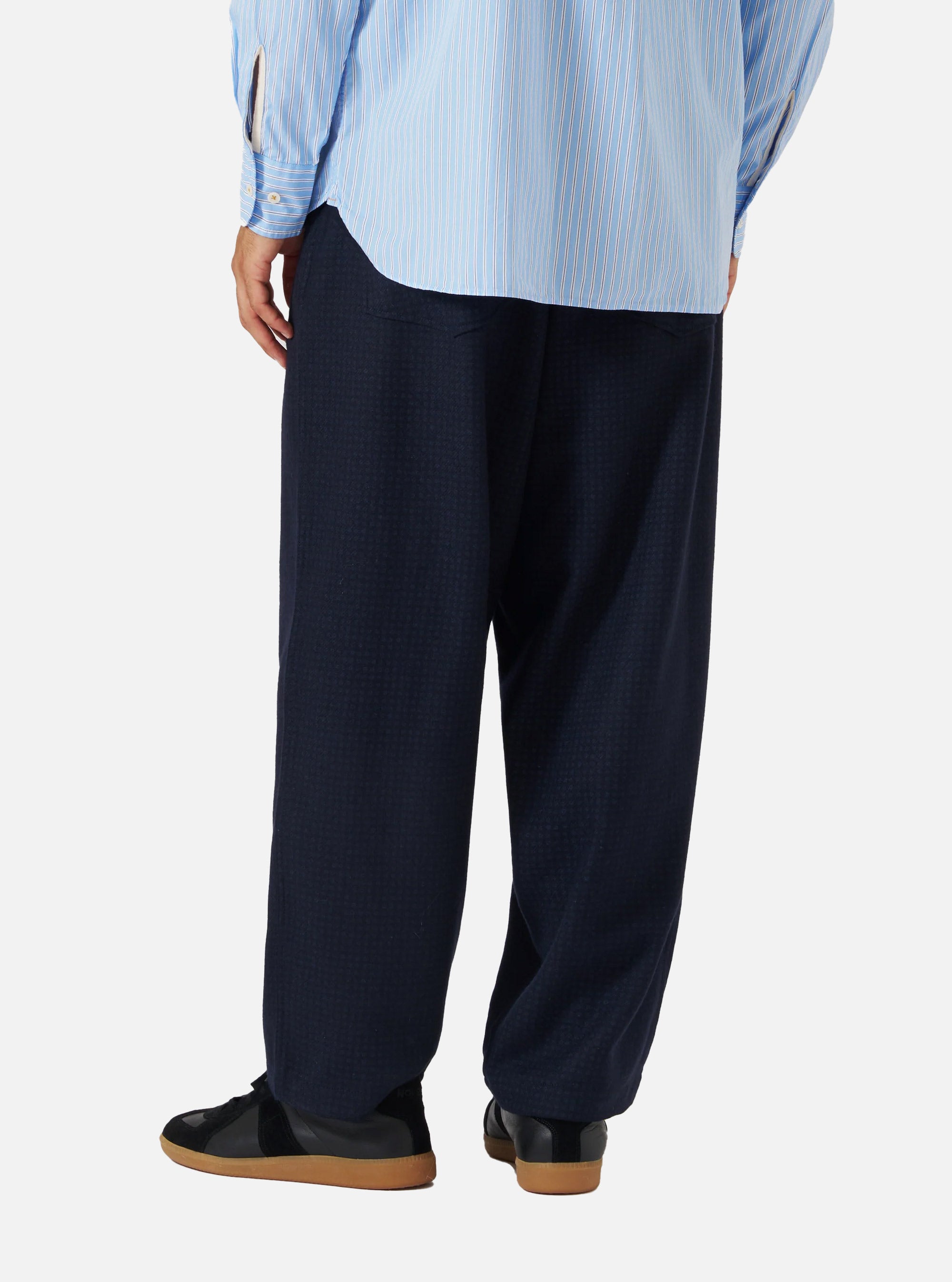 Pantalón Dutch de franela con estampado de lunares de Universal Works