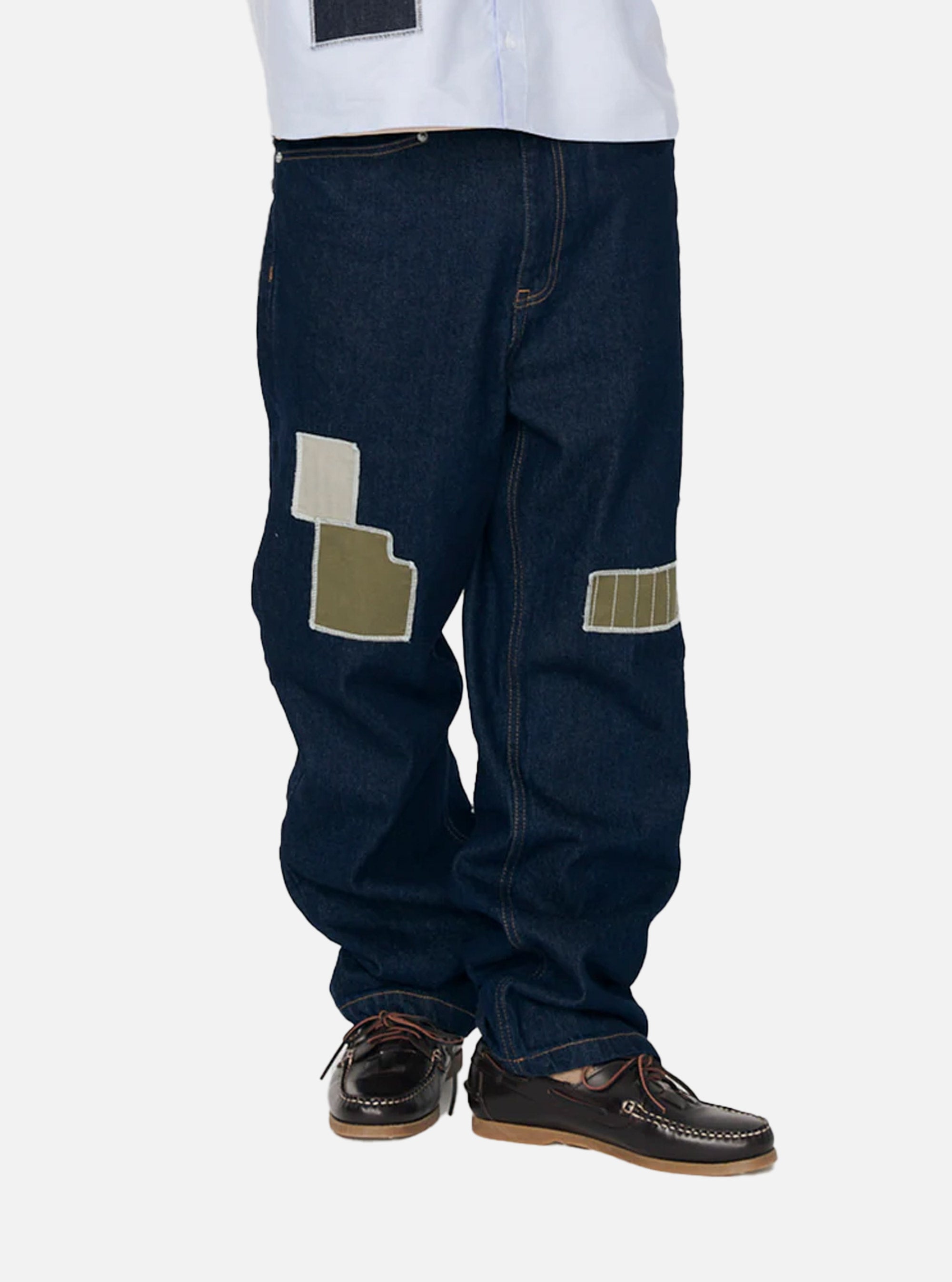 Pantalón Denim Sashiko de We Are Not Friends