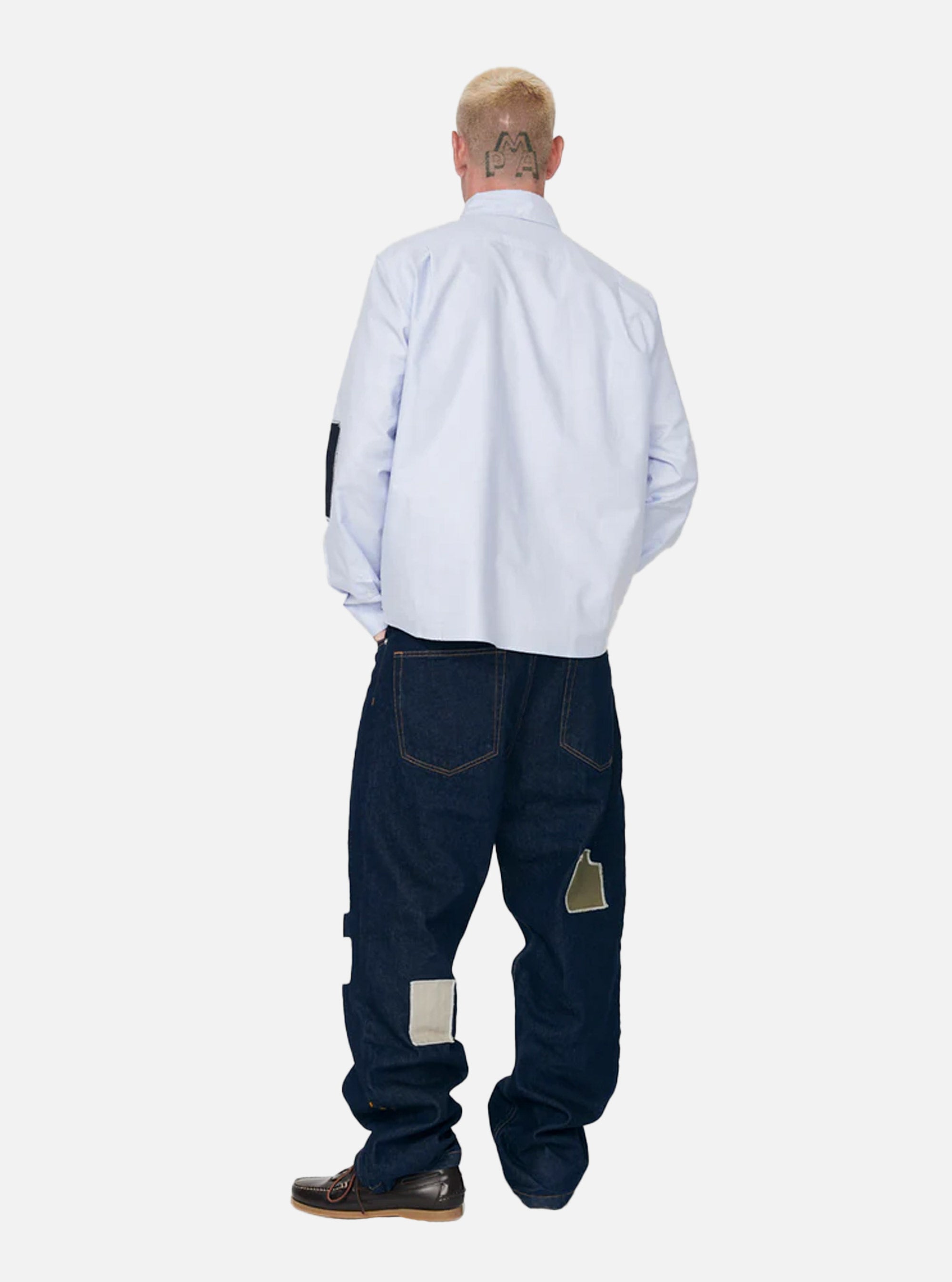 Pantalón Denim Sashiko de We Are Not Friends