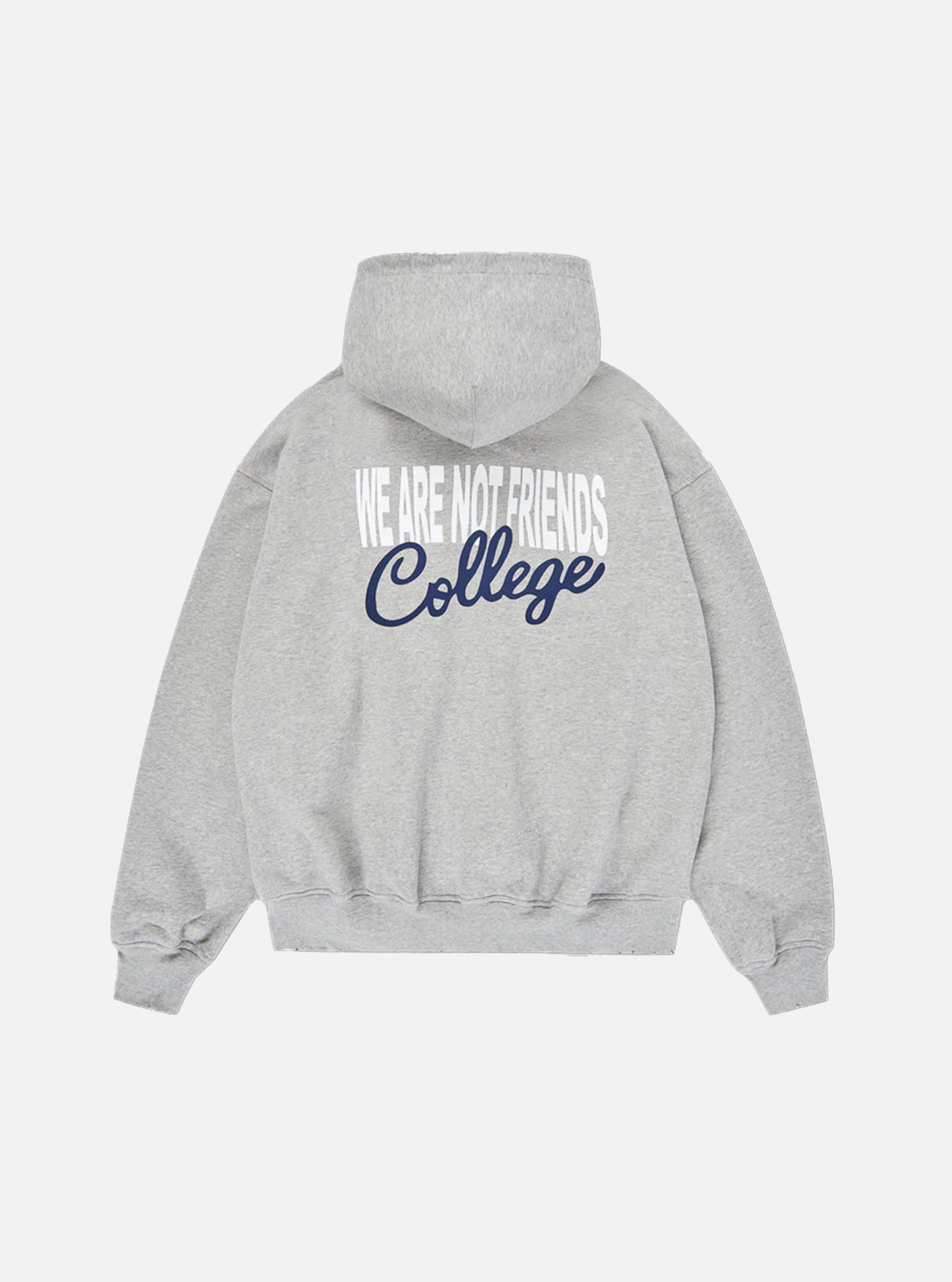 Sudadera Boxy College de We Are Not Friends