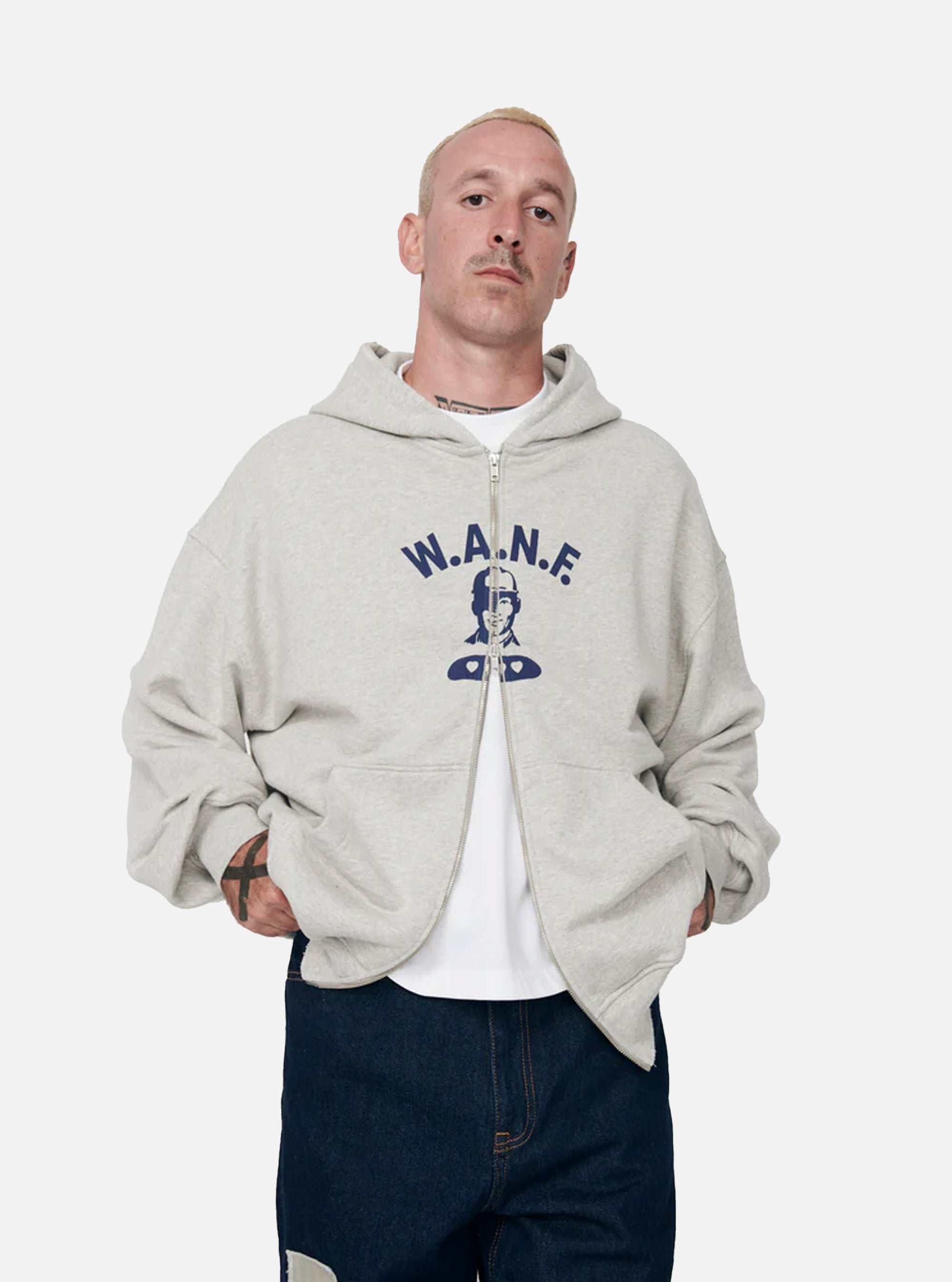 Sudadera Boxy College de We Are Not Friends