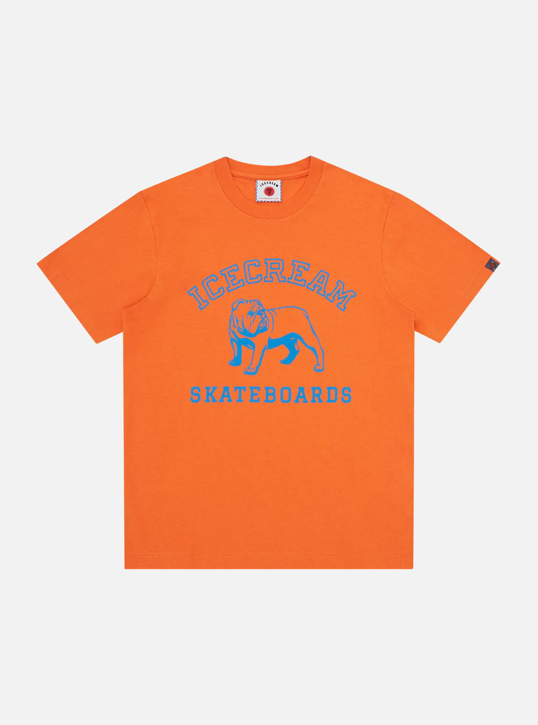 Camiseta Naranja Bulldog de ICECREAM