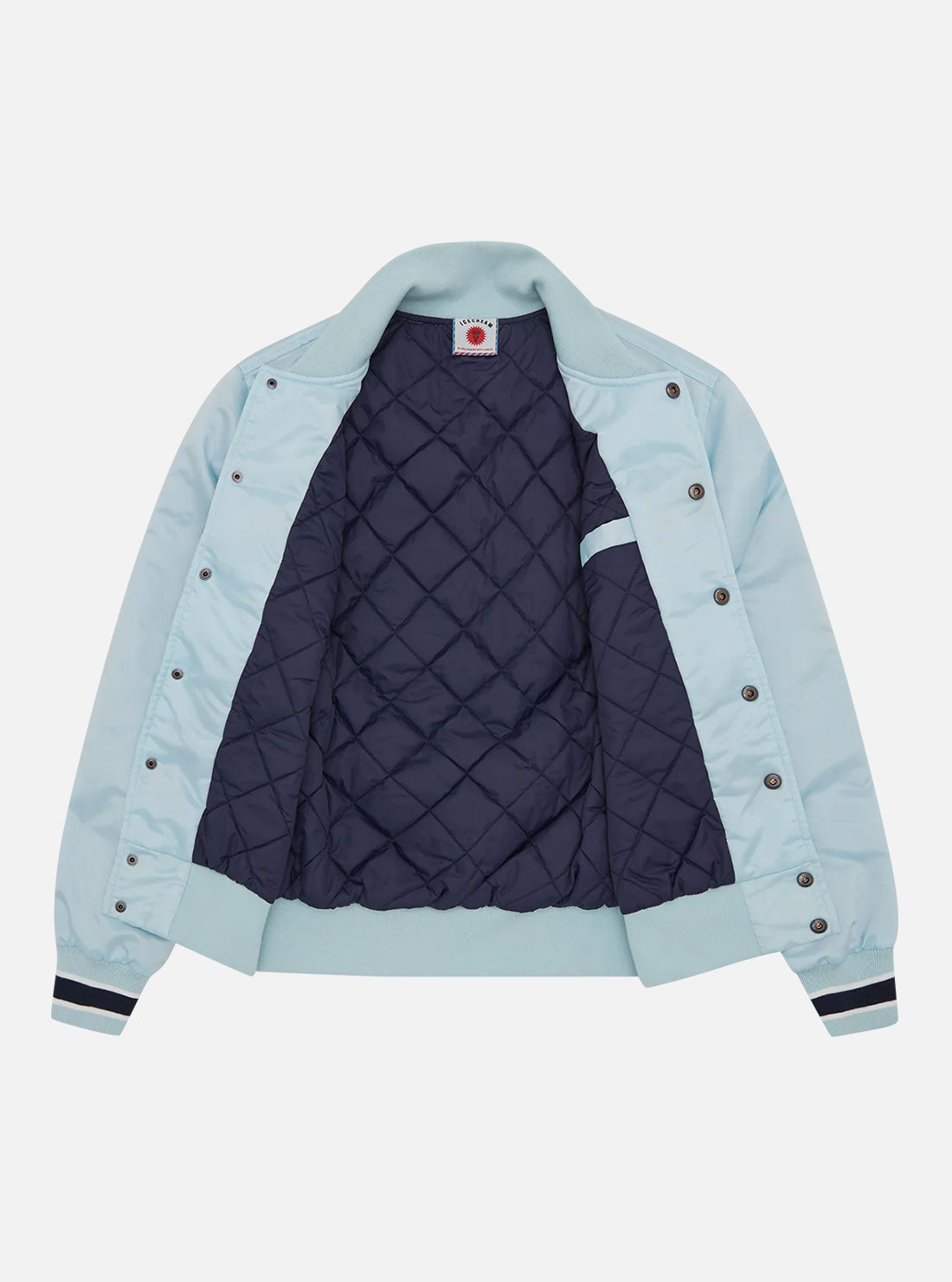 Bomber de Satén de ICECREAM Azul Hielo