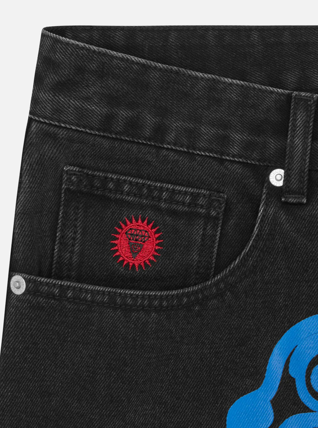 Pantalón Denim Negro ICECREAM