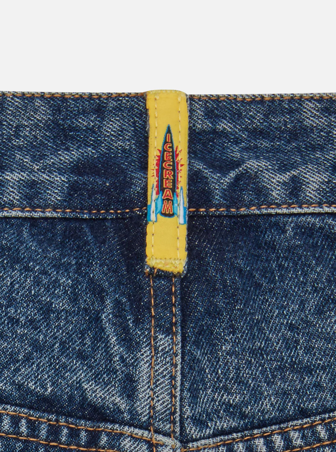Pantalón Denim Mid Wash Blue de ICECREAM
