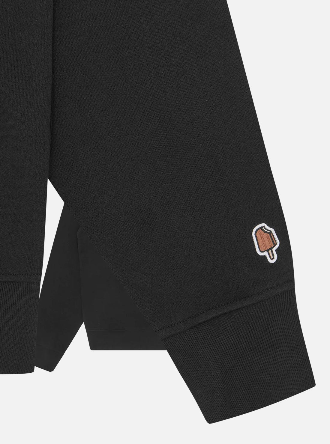 Sudadera Negra con Capucha de ICECREAM